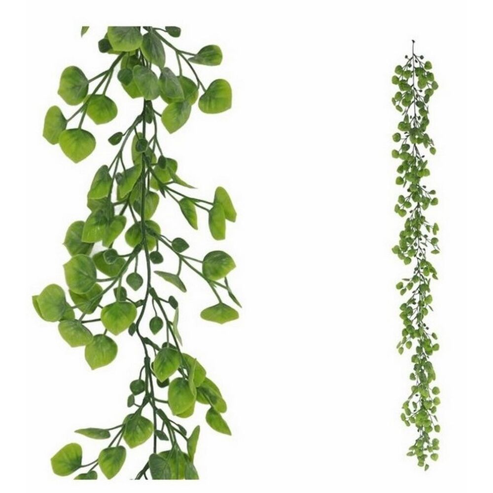 Gerimport Guirnalda Planta Artificial Leaves Plas 135 Cm - Decoración Duradera