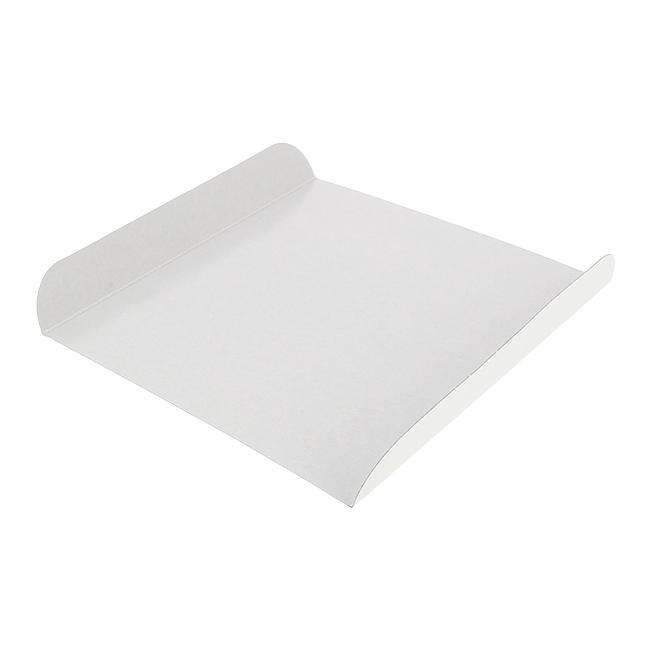 MONOUSO | Bandeja de Cartón Blanco para Gofres 15x13cm (100 Uds)