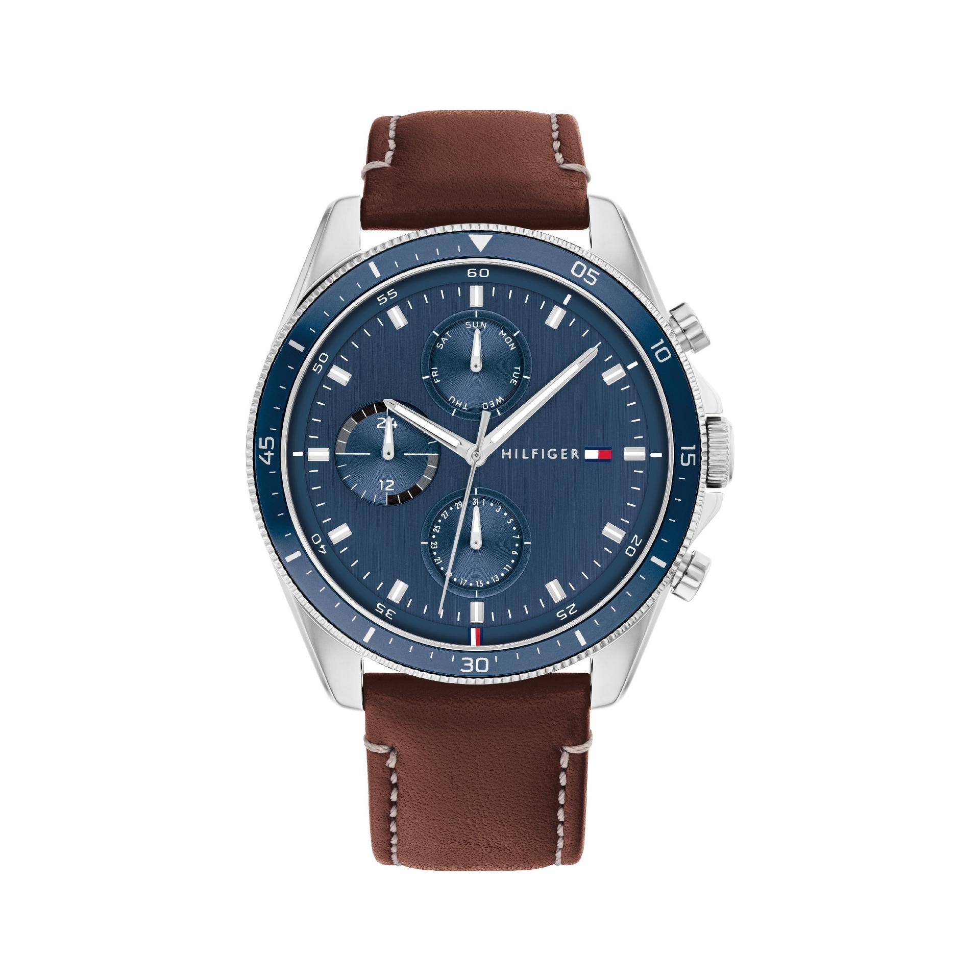 Reloj Tommy Hilfiger Parker Hombre Piel Marrón