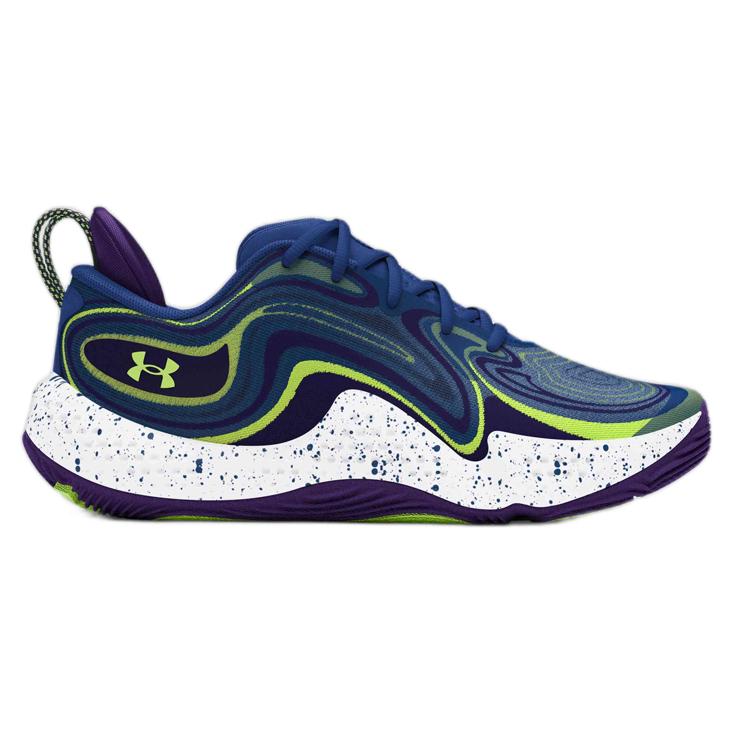 Zapatillas De Baloncesto Under Armour modelo 3028340-400 para hombre y mujer en color Multicolor