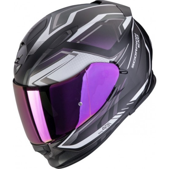 SCORPION EXO-491 ZUMO camaleón negro mate visor interior 48-517-312