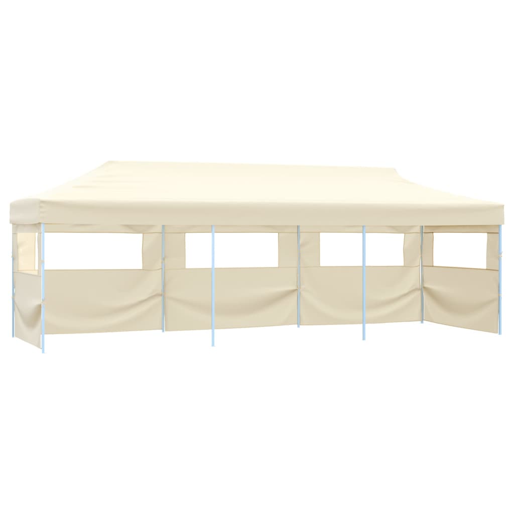 vidaXL Carpa Plegable Pop-up con 5 Paredes Laterales 3x9m Jardín Fiesta Color Crema,  Antracita,  Azul y mas