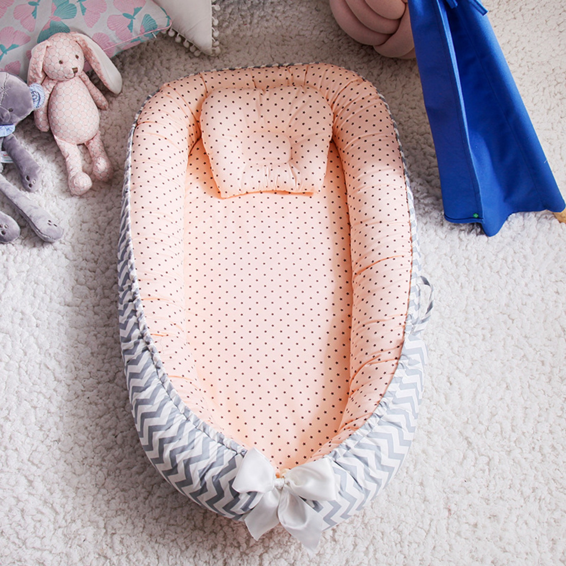 CA Cuna extraíble, cuna biónica para recién nacidos, lavable a máquina, cuna biónica para útero, suministros para madres e hijos.