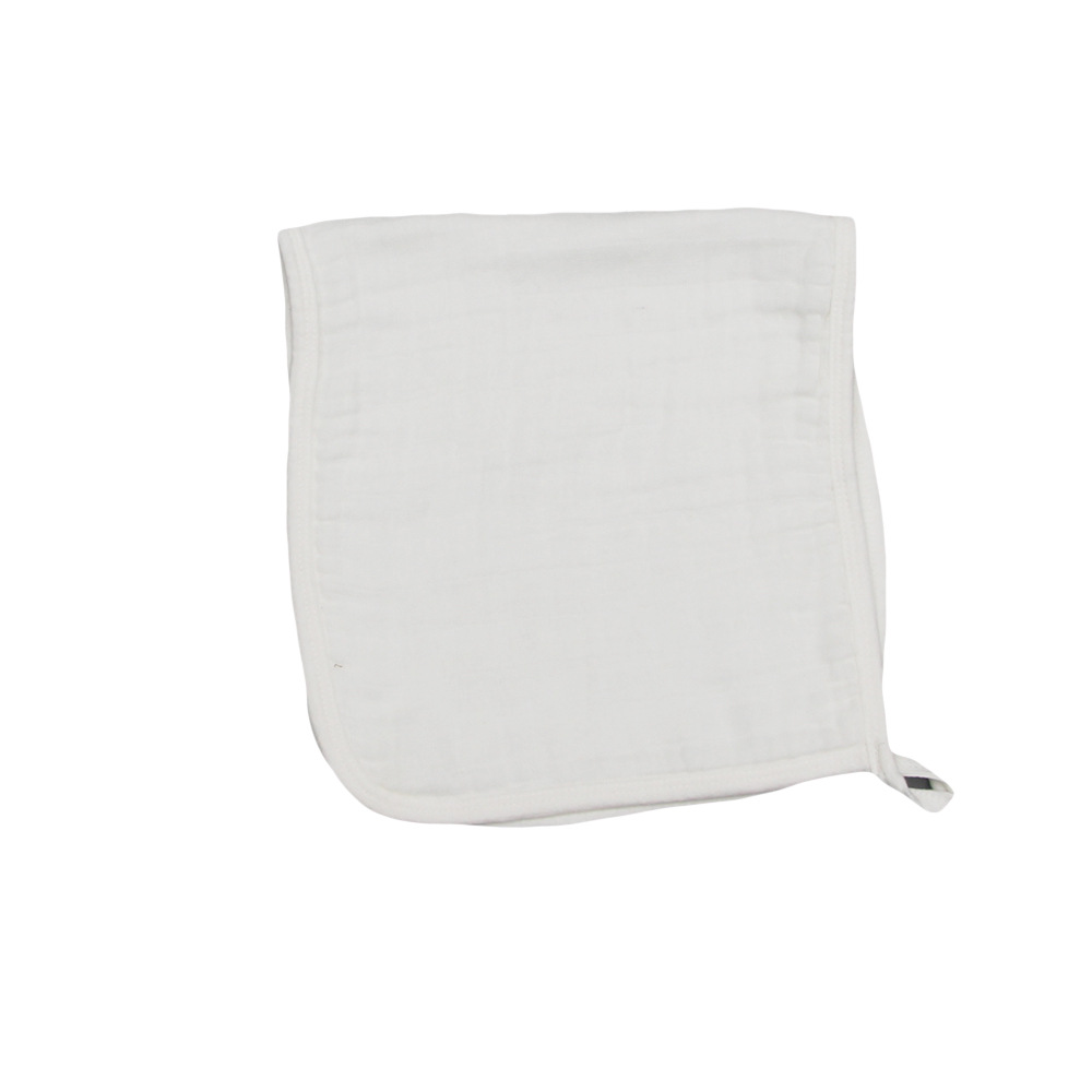 CA Babero para bebé, toalla, productos para bebé, de fibra de bambú, algodón puro, teñido de seis capas, color sólido