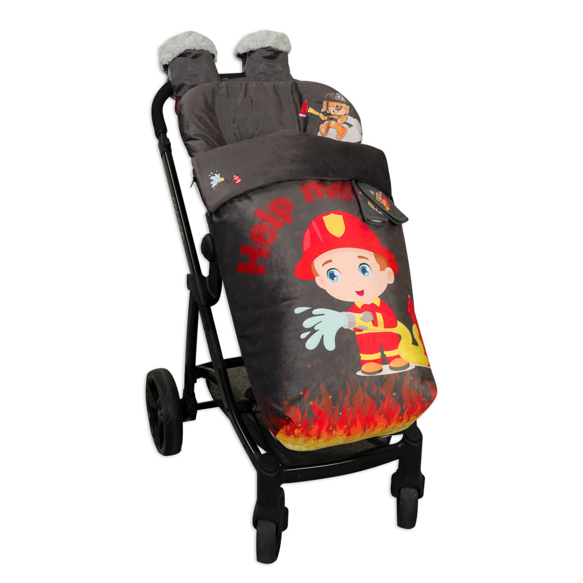 SACO SILLA UNIVERSAL + MANOPLAS POLAR, DESMONTABLE Y LAVABLE A MAQUINA