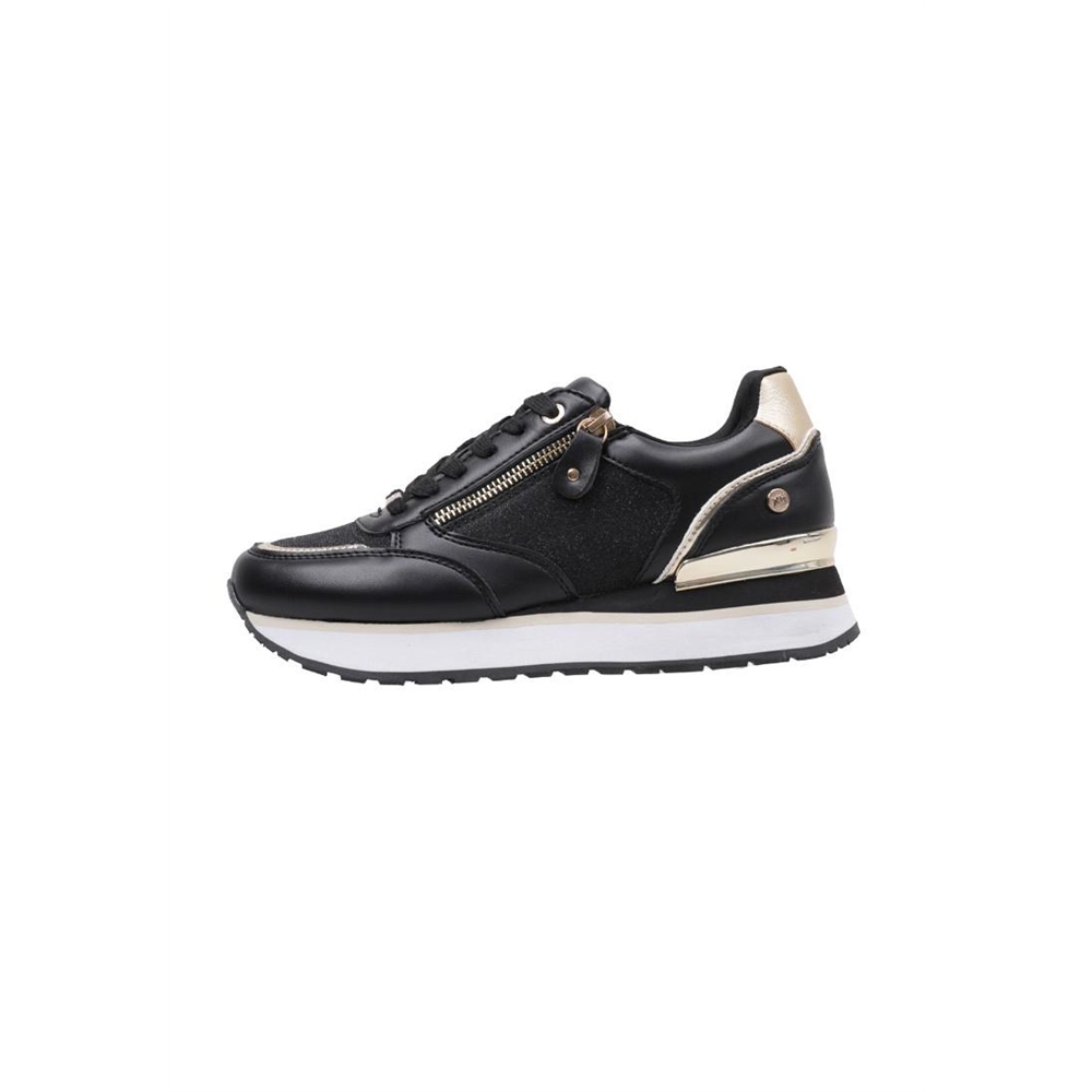 Xti 141581 Deportivas Plataforma mujer Negro
