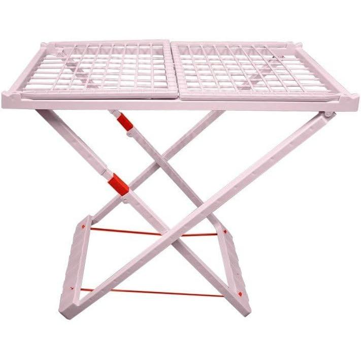 Tendedero Plegable de Resina con Alas, 20m Tendal con Alas Plegable de 180x108 cm Resistente al Sol Plegable Thayba