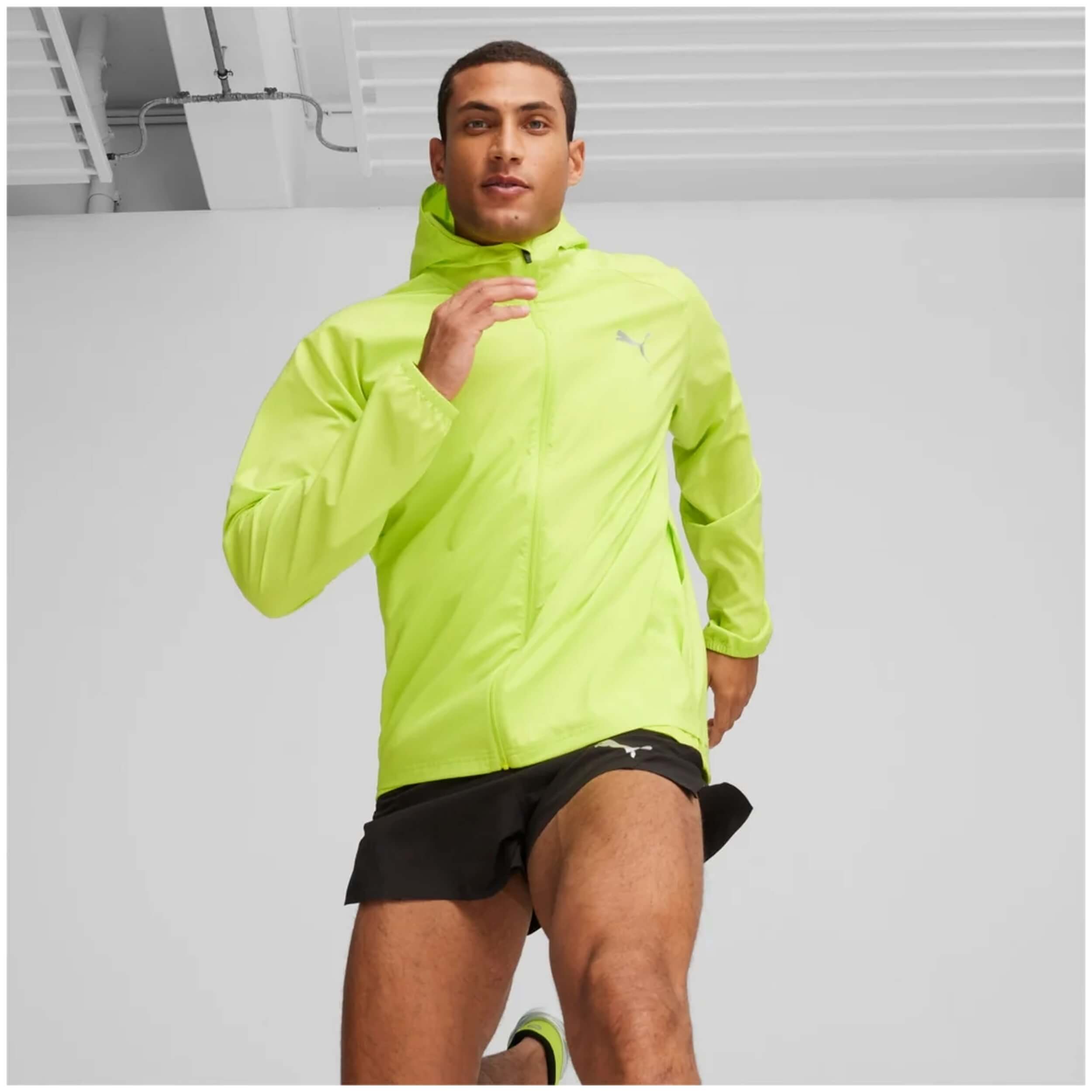 Chaquetas marca Puma modelo 523154-39 para hombre en color amarillo fluor