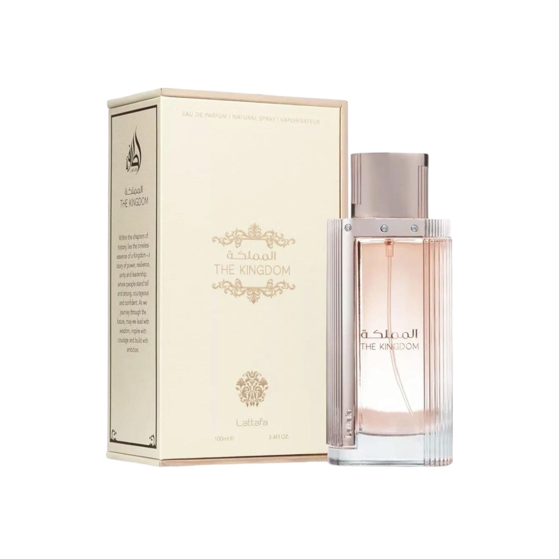 Título sugerido: Perfume "The Kingdom de Lattafa", fragancia de calidad premium para mujeres - Envío rápido