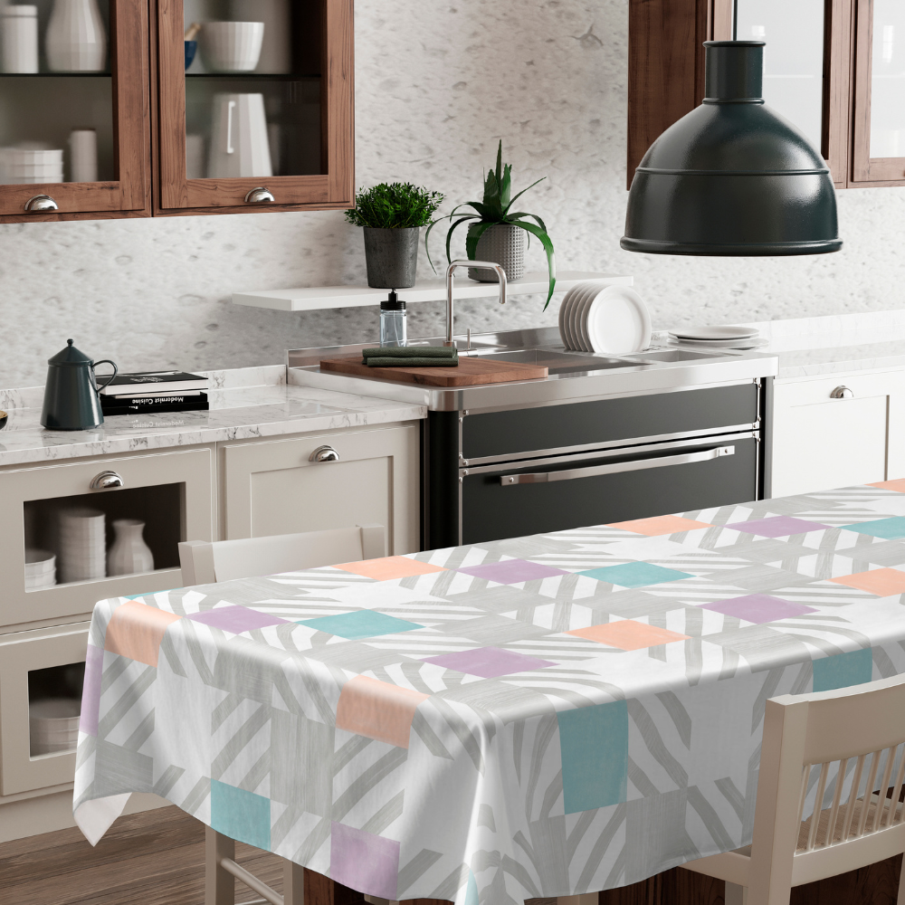 Mantel HuleHule Tex Estampado Impermeable Resistente a Manchas PVC - Jessica Multi
