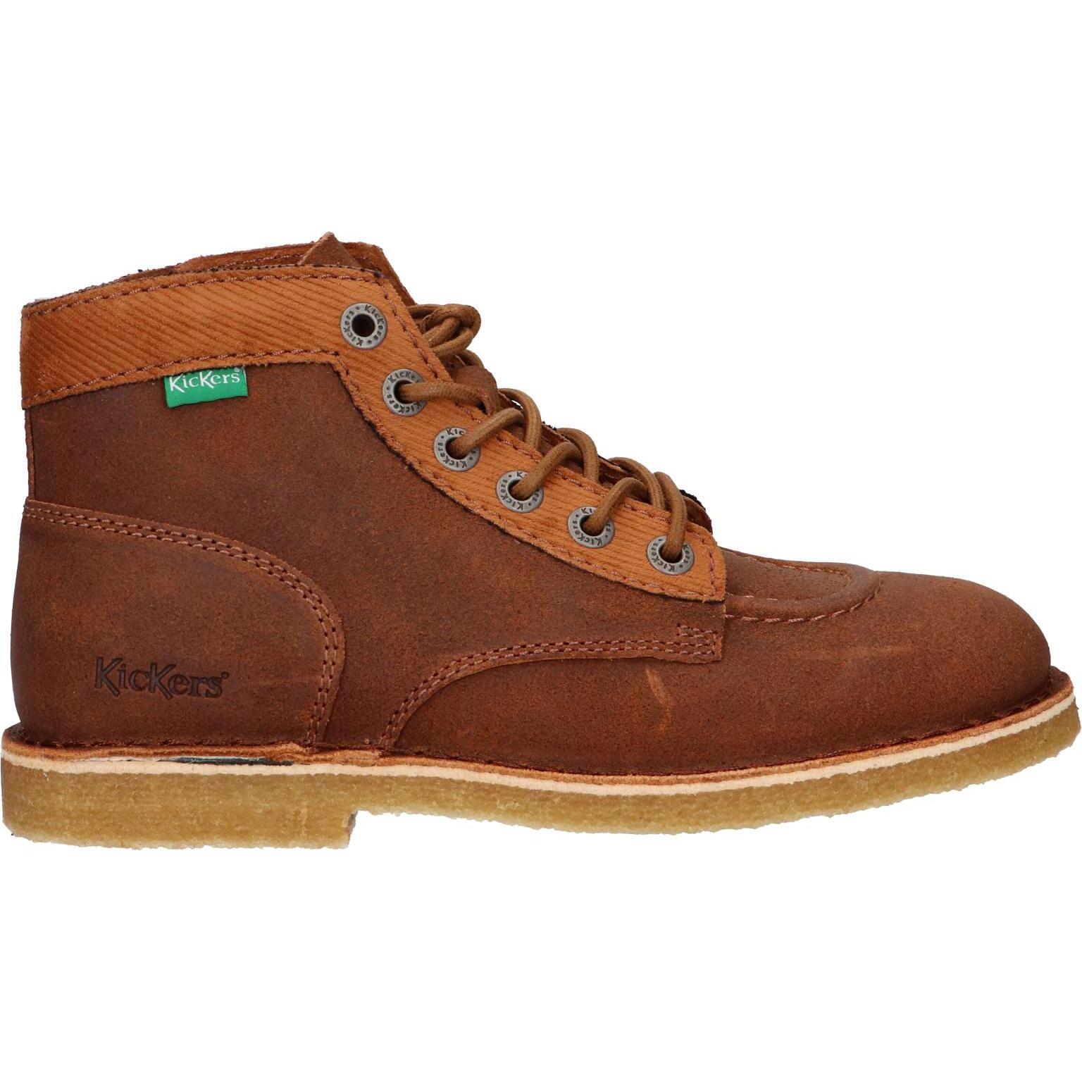 Kickers women's boots 493108 -50 kick legend 114 camel cognac