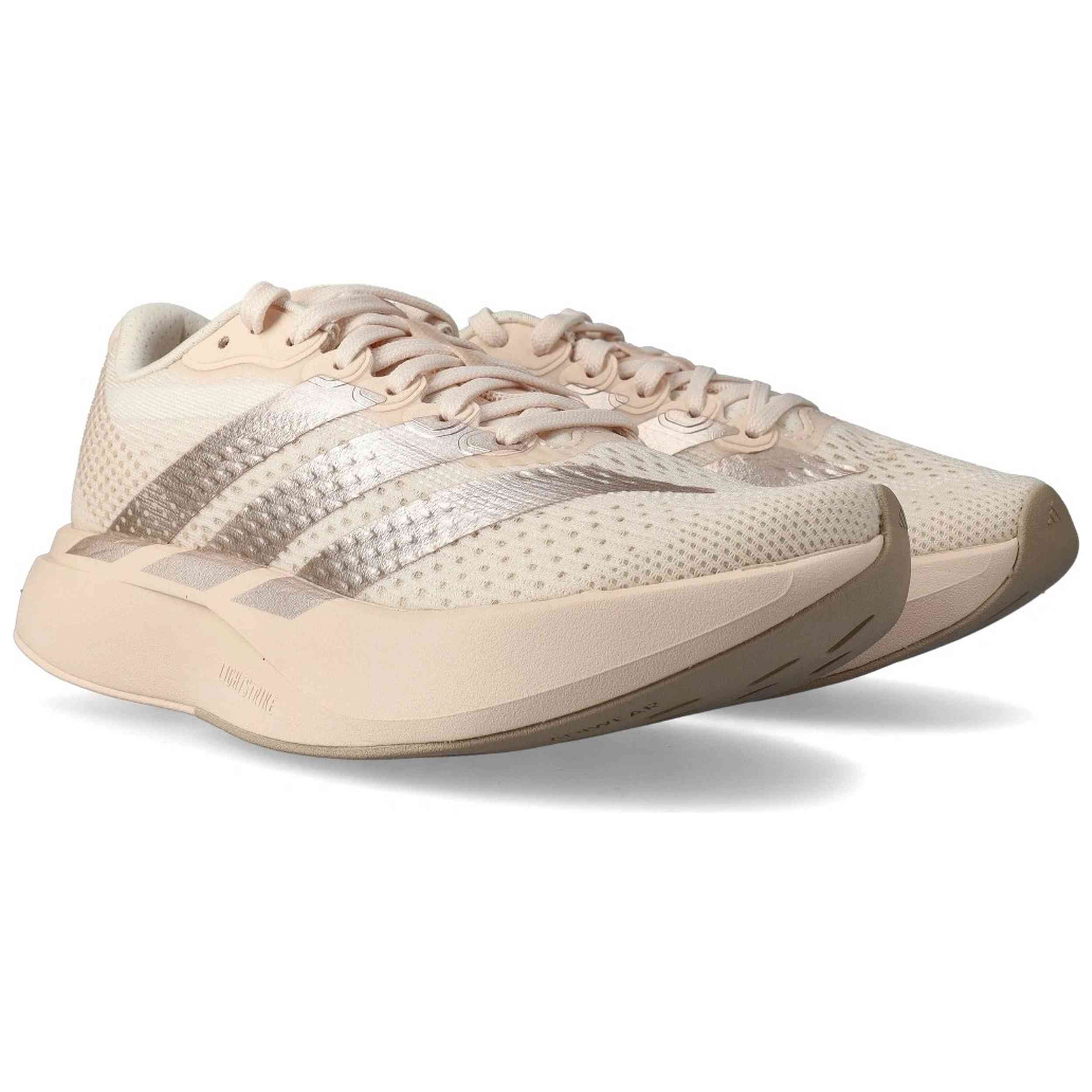 Zapatillas De Running Adidas modelo Adizero Pacer "WONQUA/VAGRME/WONTAU" para Mujer en color Beige