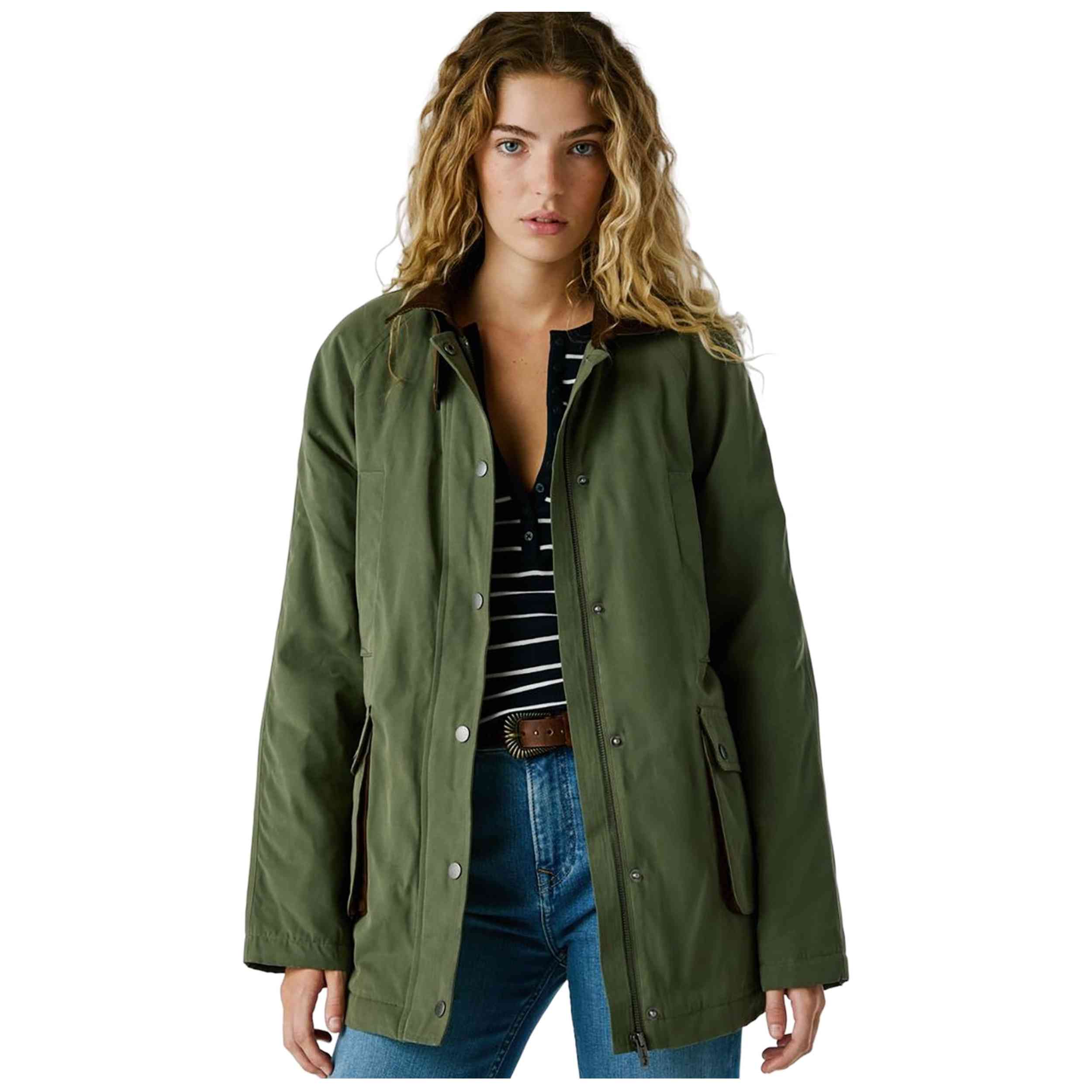 Chaqueta Pepe Jeans modelo Tess para Mujer en color Verde