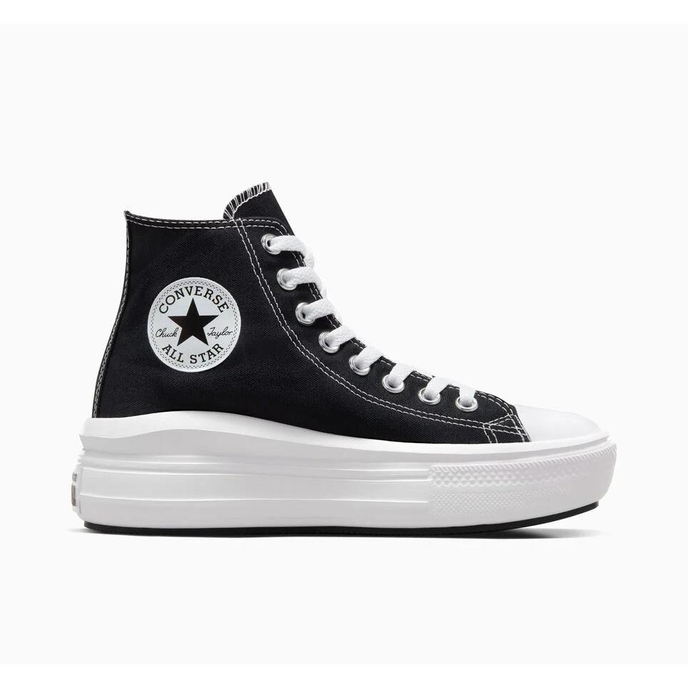 Zapatilla Converse Chuck Taylor All Star Move Negras - Calzado de moda para mujer.