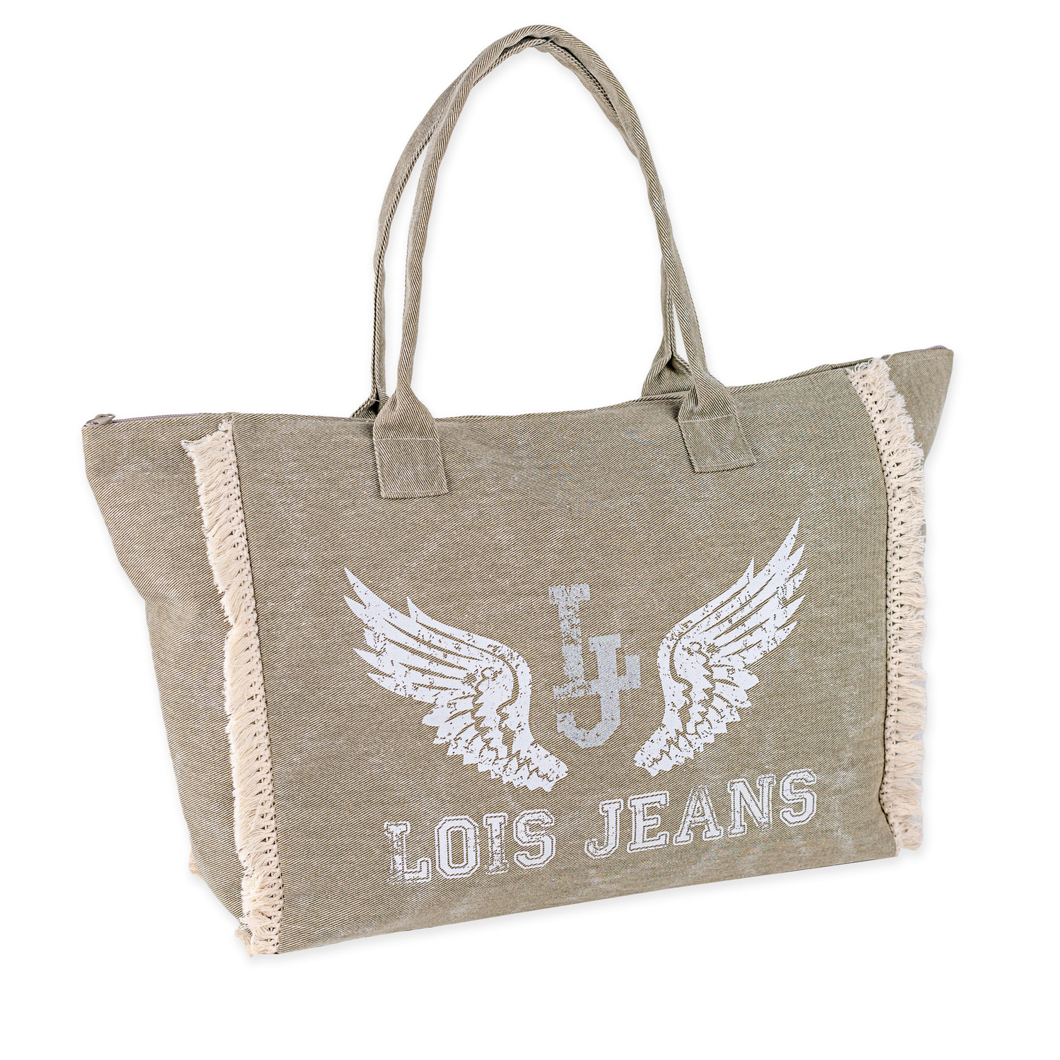 Lois Bolsa Playa - Bolsas De Playa Grandes - Bolsas De Playa De Marca - Bolsa De Playa Con Cemallera - Bolso De Playa De Moda