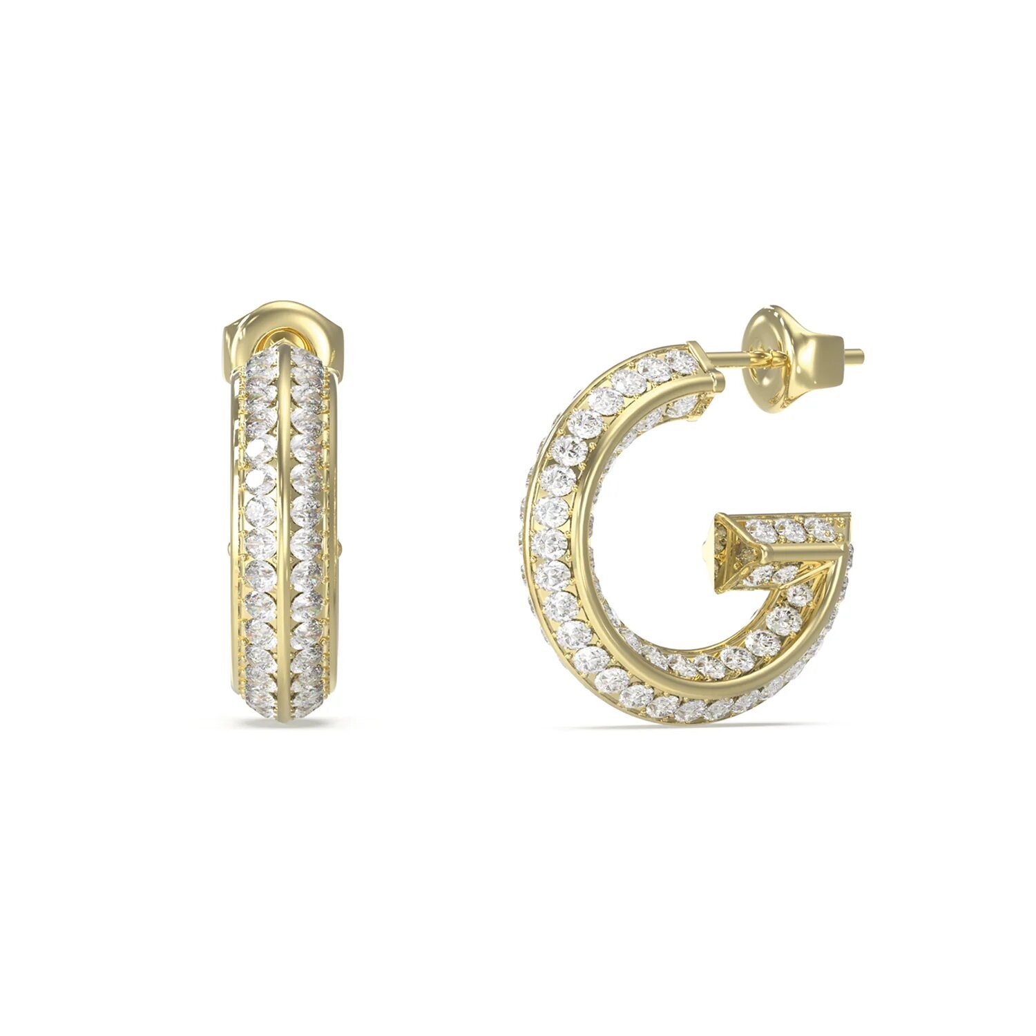 Pendientes Guess G Crystal JUBE05444JWYGT-U acero