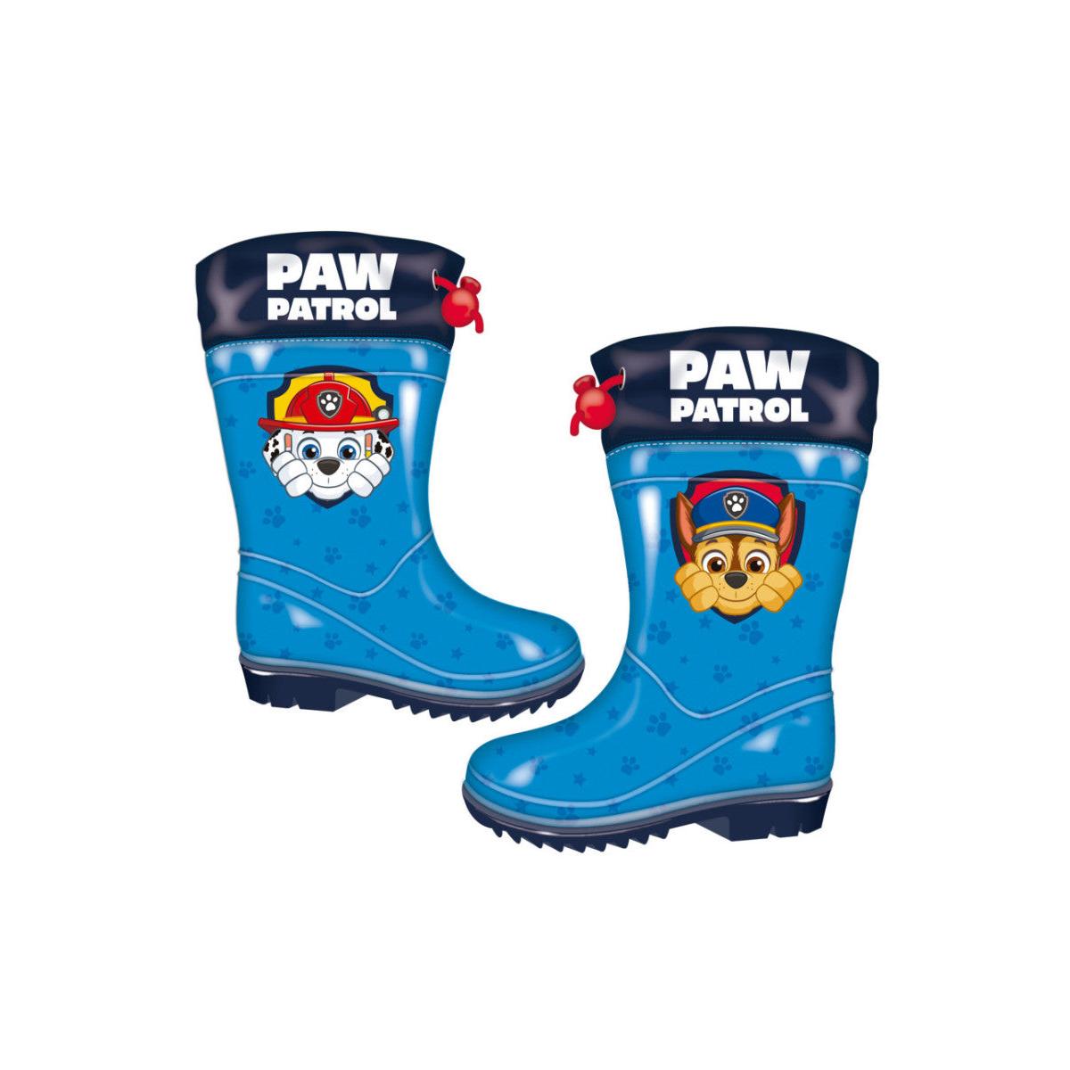 Botas de agua Patrulla canina azules con cierre textil talla 24 - Paw Patrol
