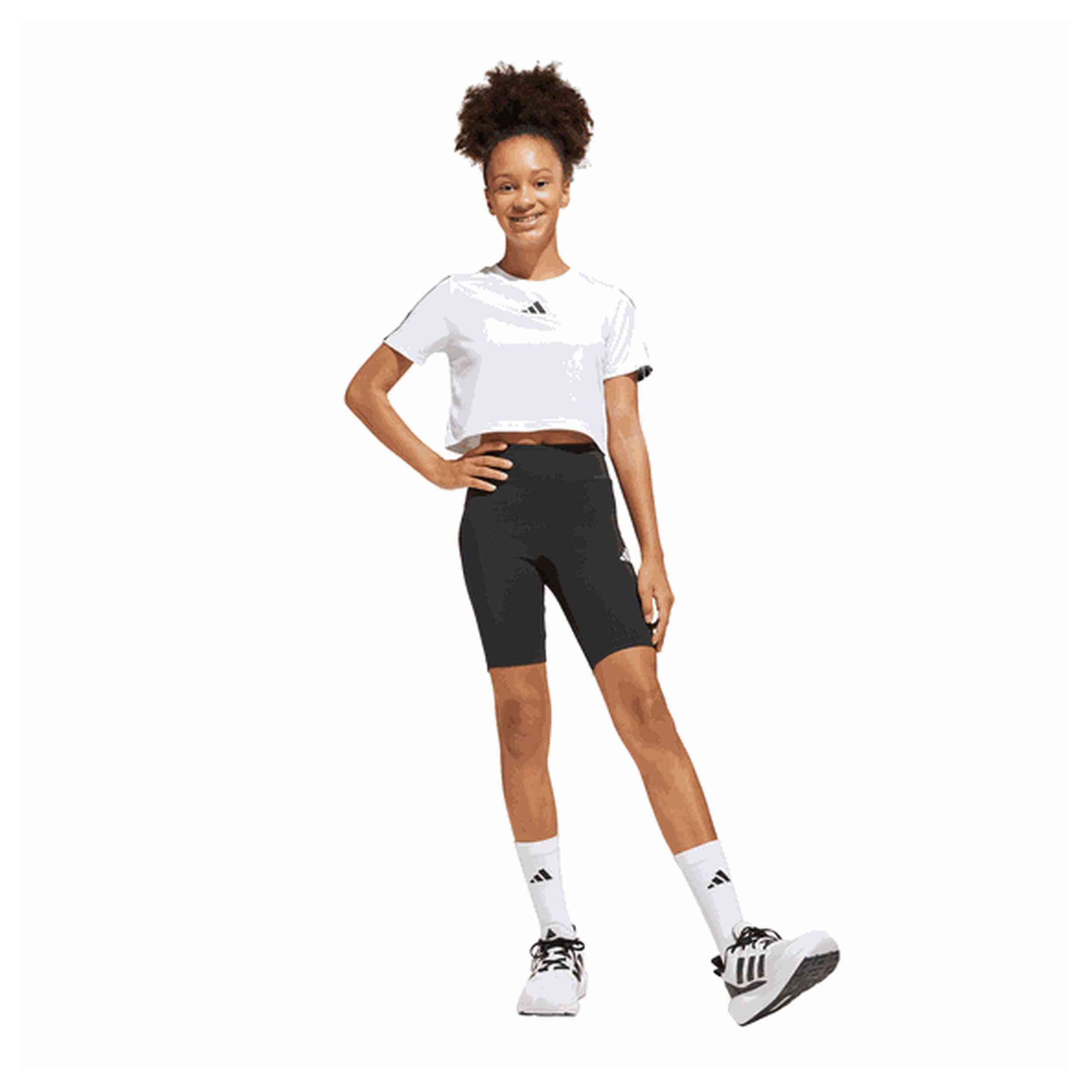 Textil Training marca Adidas modelo Jj5041 para niñas en color blanco