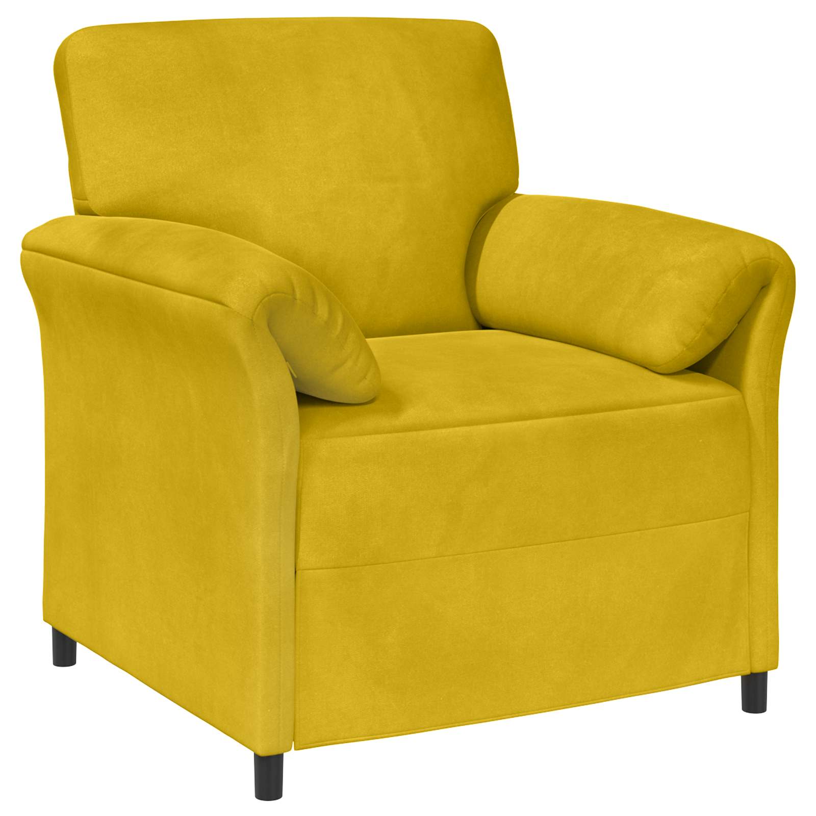 vidaXL Sofá de una plaza 88 x 83 x 95 cm Terciopelo Multicolor
