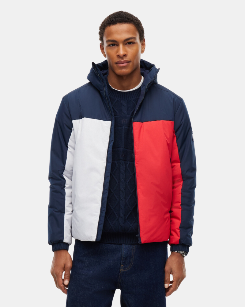 TOMMY HILFIGER DM0DM220650GY Abrigos Manga larga Hombre Azul