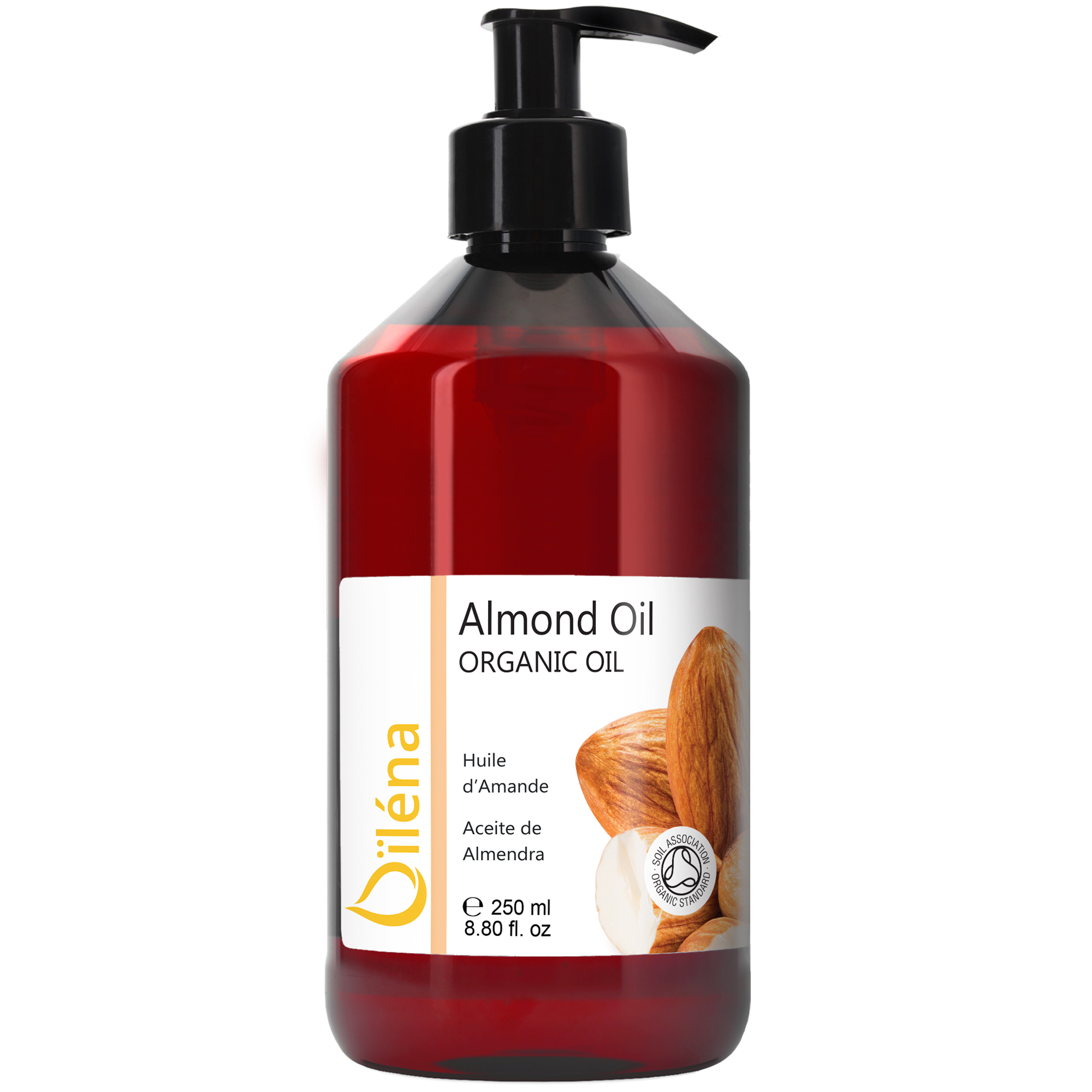 Aceite de Almendras Dulces 100% Natural Prensado en Frío | Aceite Corporal Hidratante y Nutritivo para Piel y Cabello | Ideal para Masaje - Oiléna