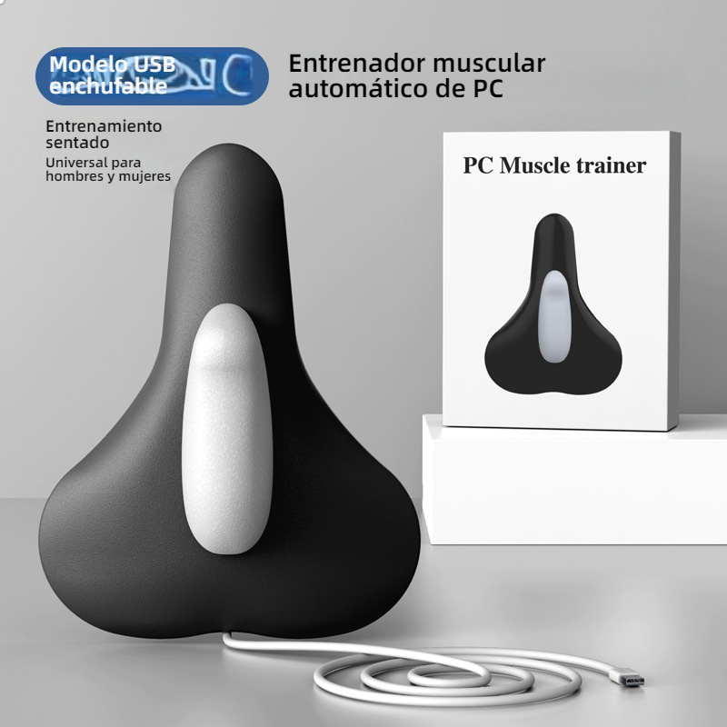 Entrenador de Kegel eléctrico – Ejercitador muscular PC universal (hombres/mujeres), para rehabilitación posparto, fortalecimiento del suelo pélvico y ejercicios de contracción anal