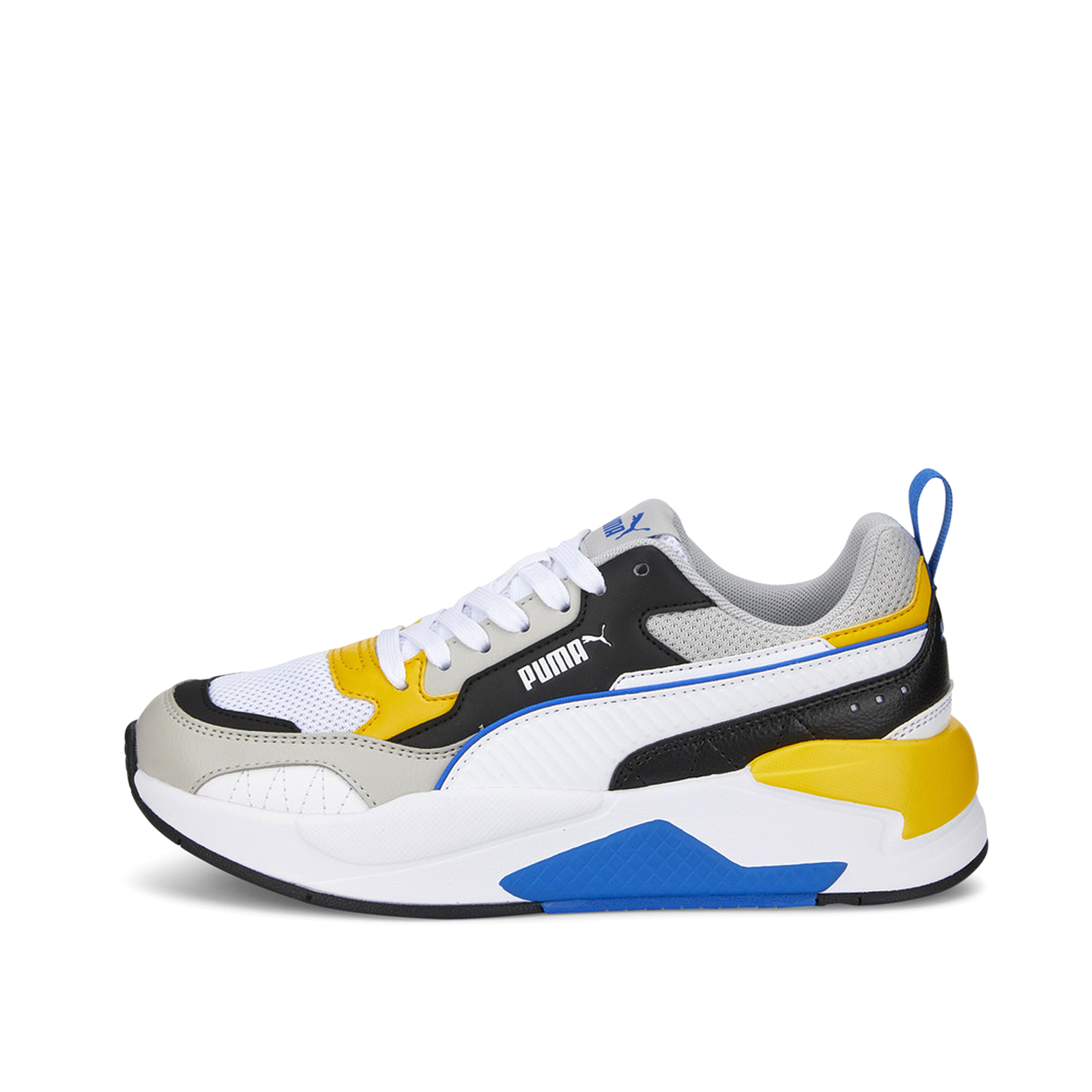 Puma-Rayos X 2 Cuadrados BCO/Amarillo 374190-21