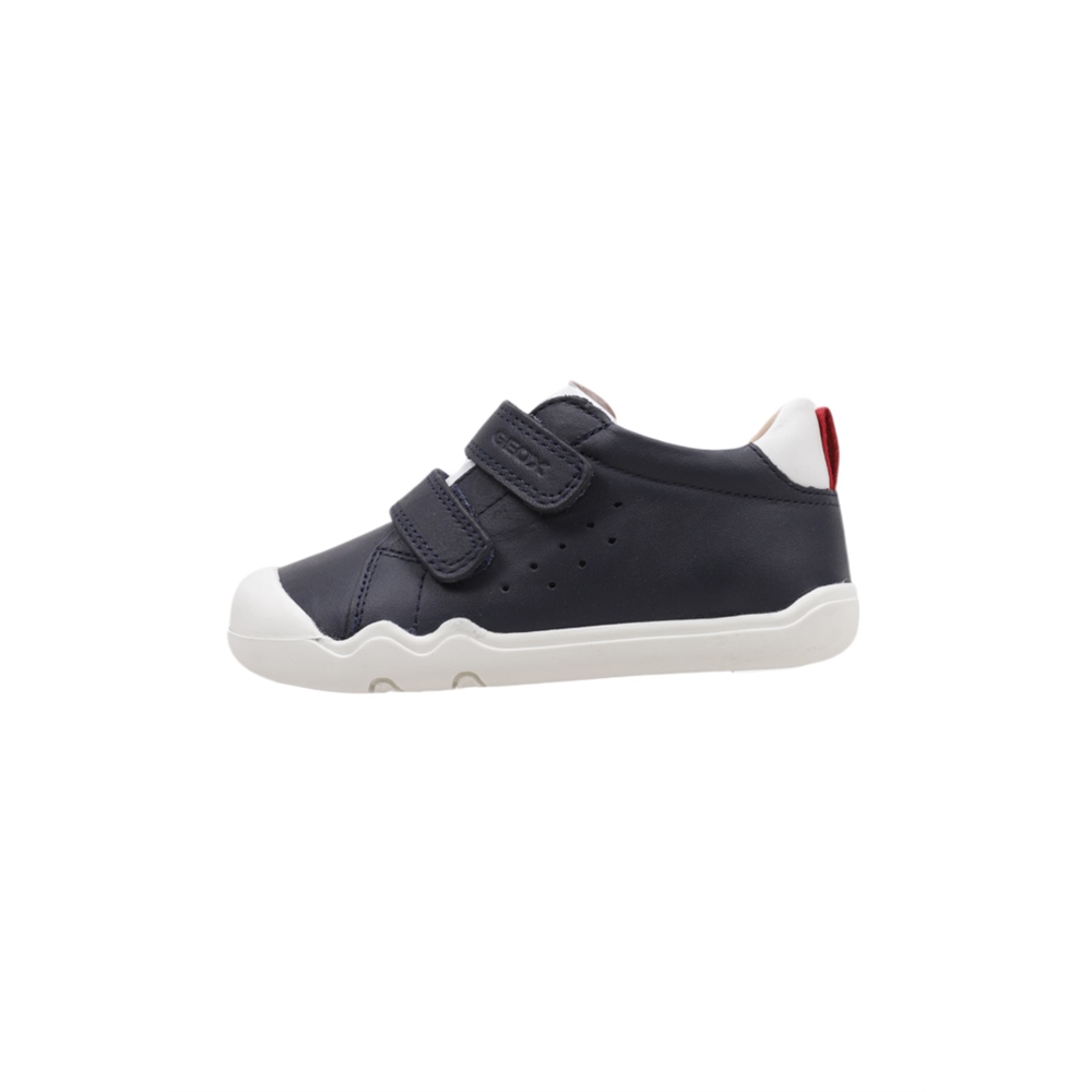 Geox B STEPPIEUP BOY A Deportivas Con Velcro Bebé - niño (hasta la talla 30) Azul