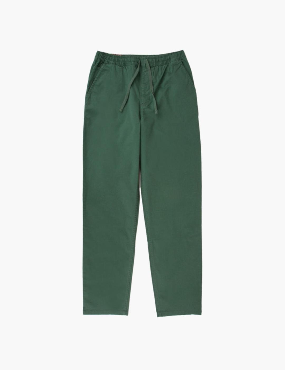Pantalón Vans Range Relaxed Verde Agua Cintura Elástica Hombre