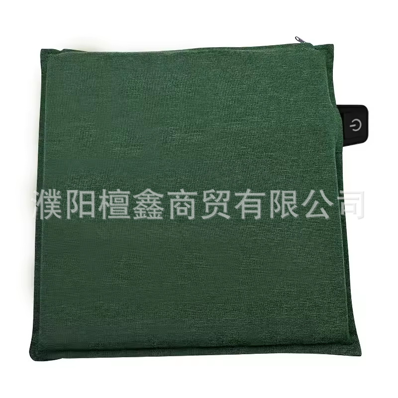 CA Cojín de asiento calefactable inalámbrico portátil para invierno, para restaurantes, estadios al aire libre, camping