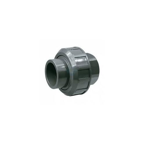 Enlace PVC 3 piezas Ø 63x63 Presión Encolar Crearplast E3PP63