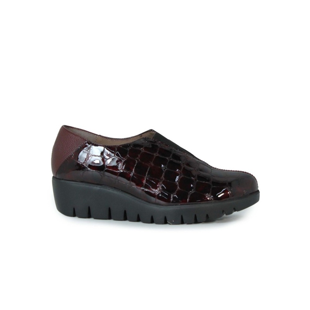 Zapatos de Sport Wonders 33340 Mujer Burdeos