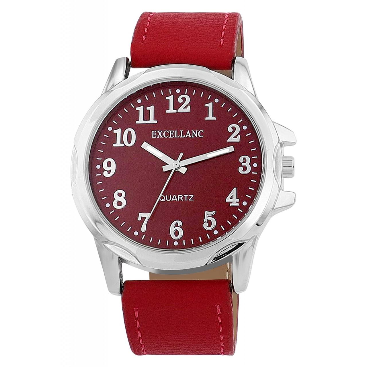 Reloj Excellanc® Hombre com Bracelete em Pele Sintética - 0248