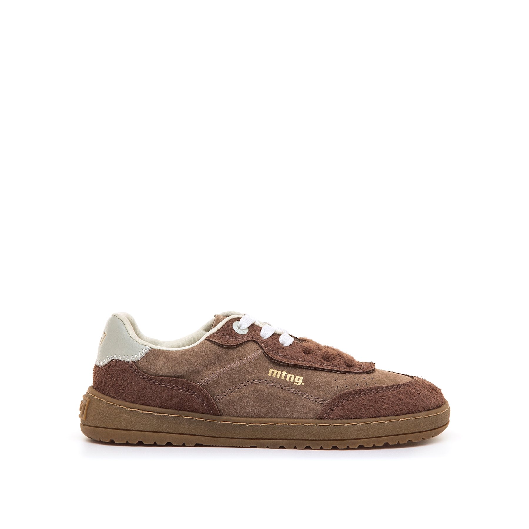 Mustang-MTNG deportivas barefoot mujer free alask marron con cierre cordones y tipo de puntera redonda