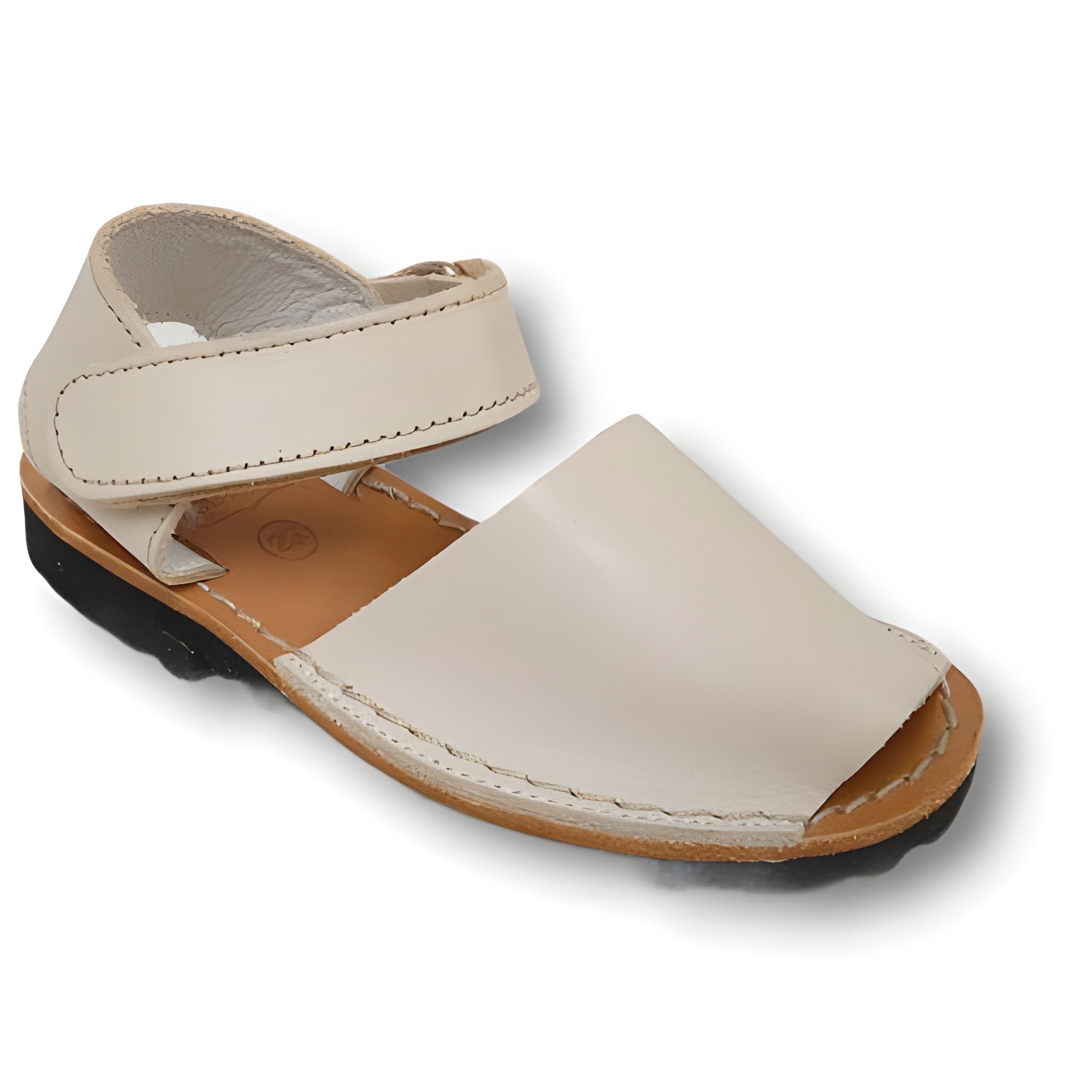 Arancha ATXA Sandalia Menorquina 8001 BEIGE calzado niños Summer ROYALE CORDONETS