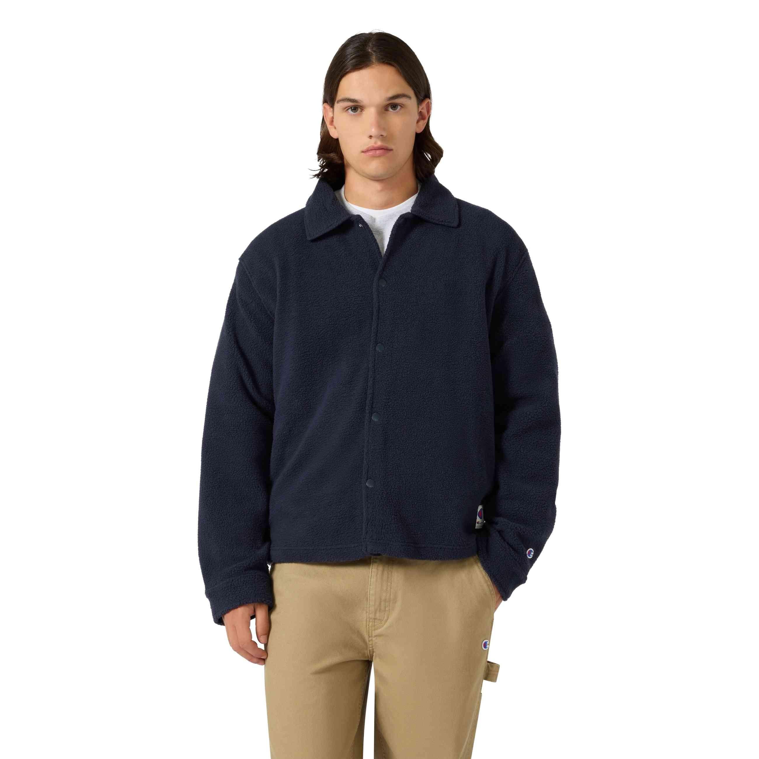 CAZADORA CHAMPION MARINO BUTTONED POLAR COACH JACKET