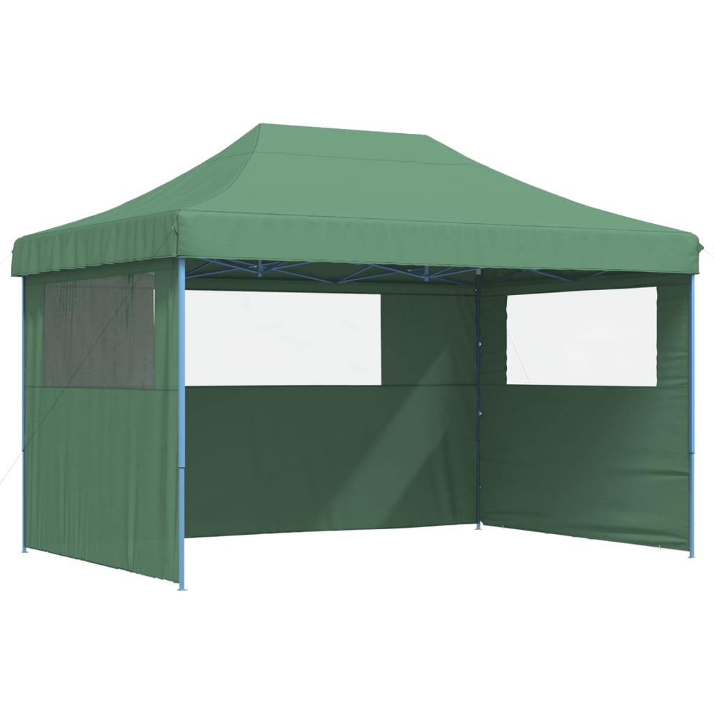 vidaXL Tienda de fiesta plegable Pop-Up 3 paredes laterales tienda Color Burdeos,  orange,  Beige y mas