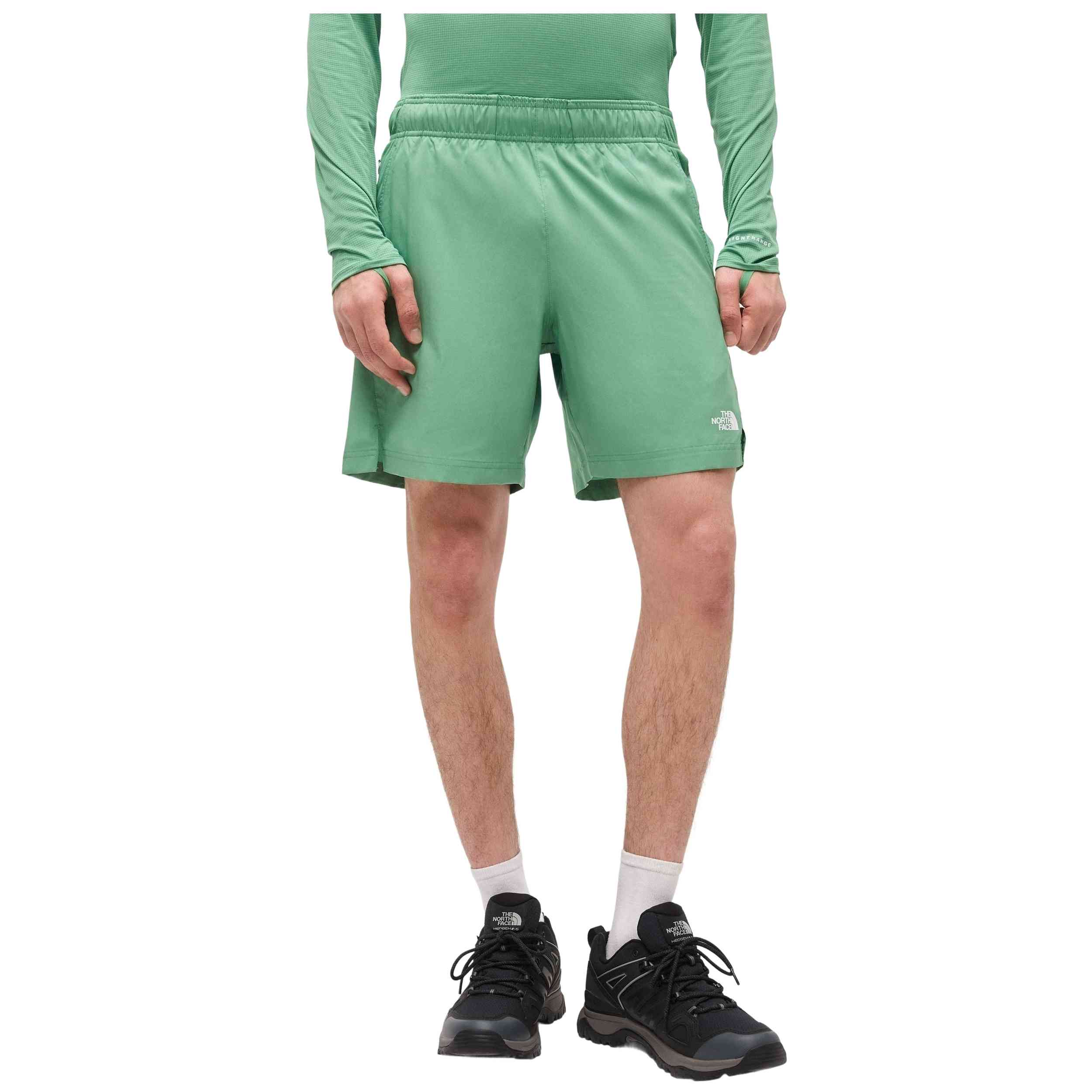 Pantalon Corto The North Face modelo M 24/7 7IN SHORT Dimmed Algae para Hombre en color Verde
