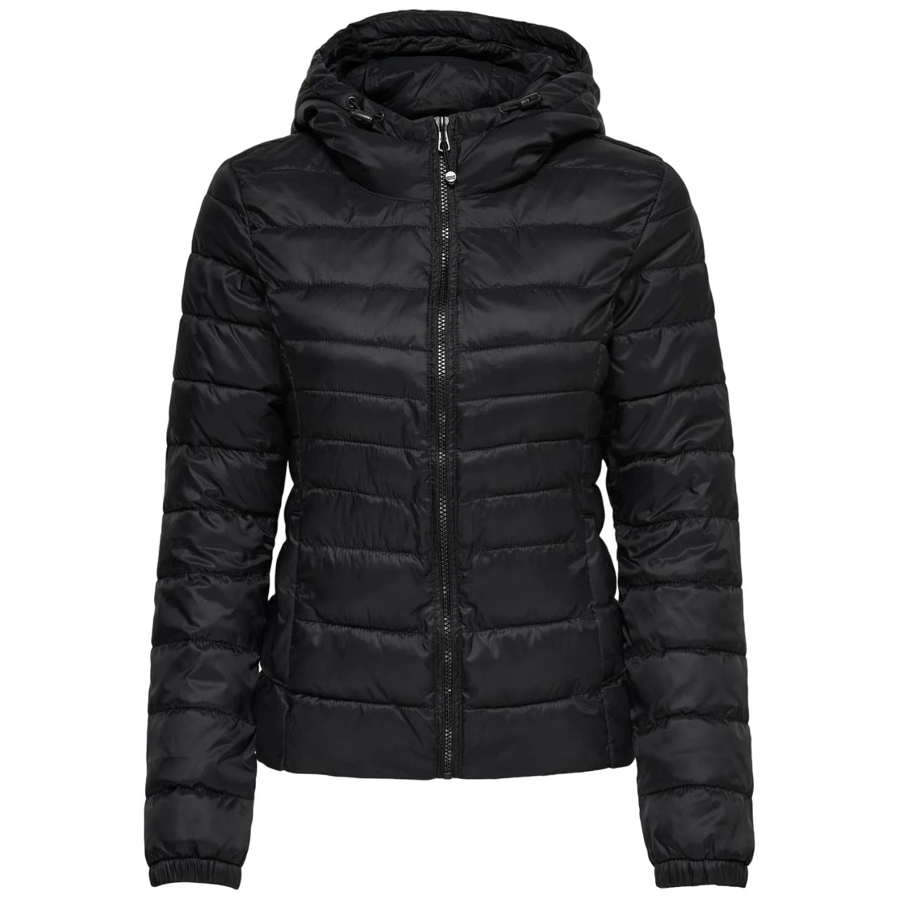 Only Onltahoe - Chaqueta Acolchada con Capucha para Mujer - Negro - 15156569