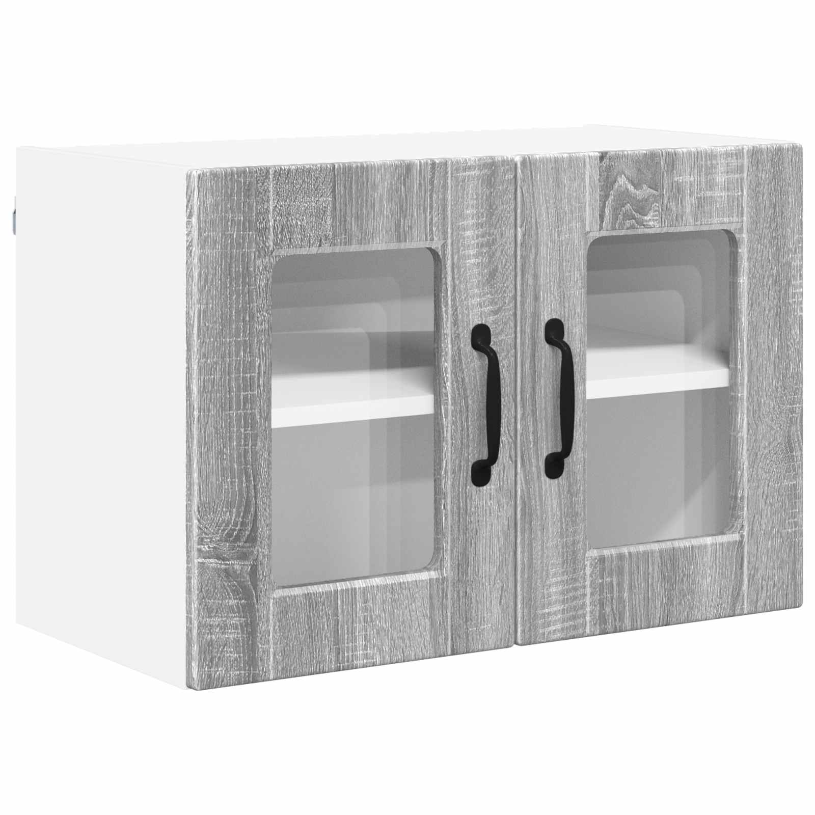 vidaXL Armario de vidrio para pared PORTO 60 x 31 x 40 cm Multicolor