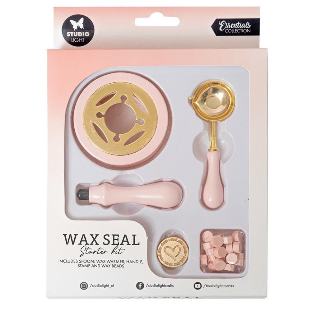 Juego de Lacre para Sellos de Cera Studio Ligth. Essential Collection Tools Started Kit Nº1