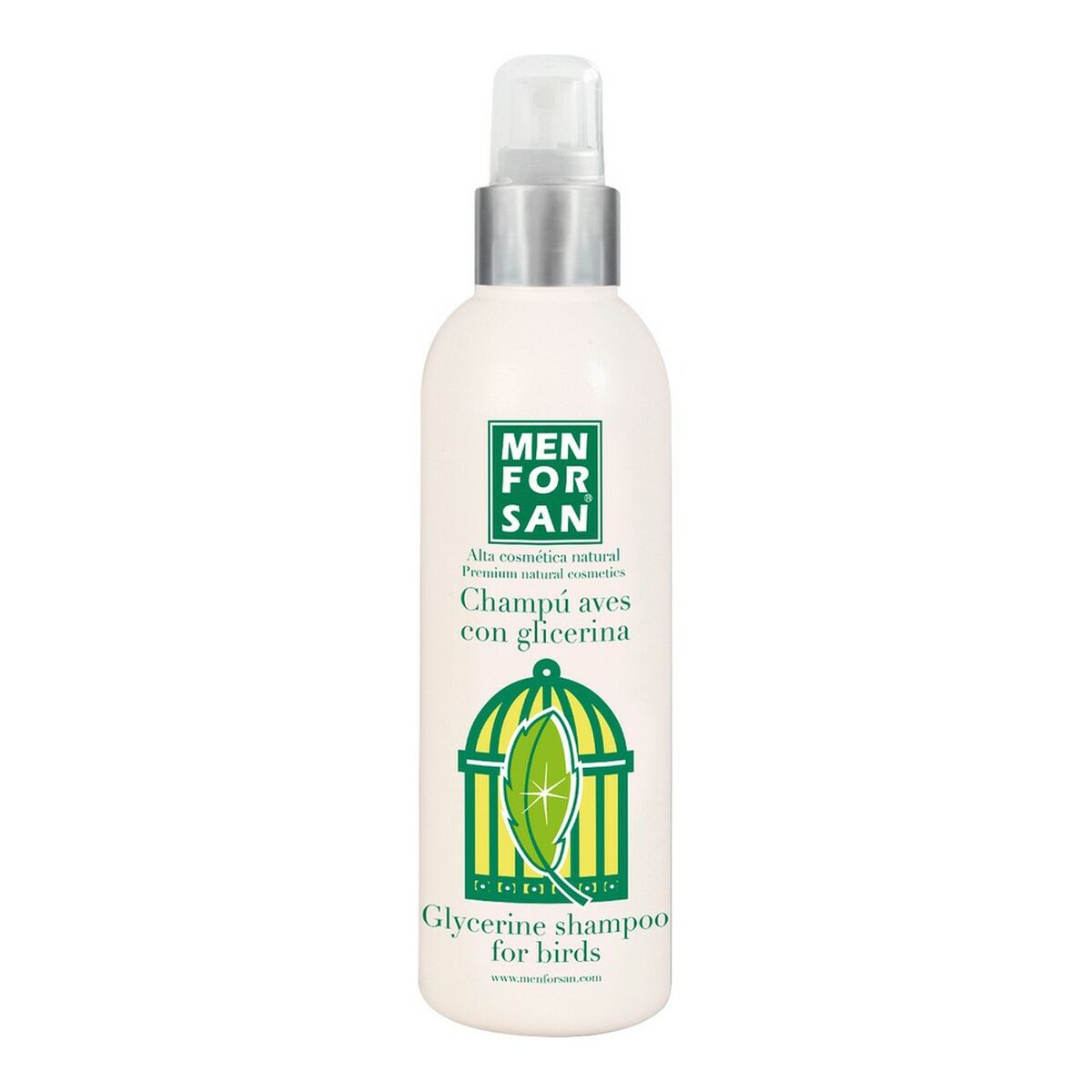Champú para Aves con glicerina MENFORSAN 125 ML