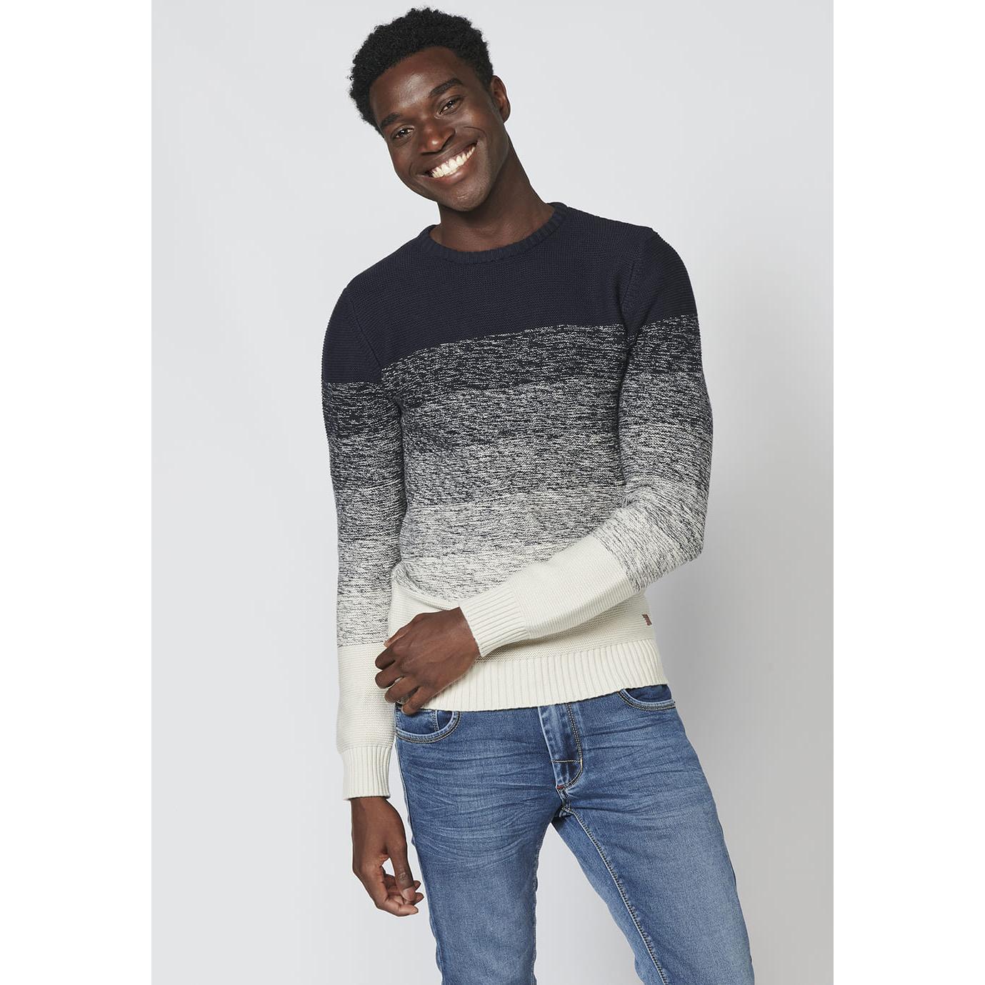 Koroshi Jersey Algodón Degradado Hombre – Koroshi 2221TR18