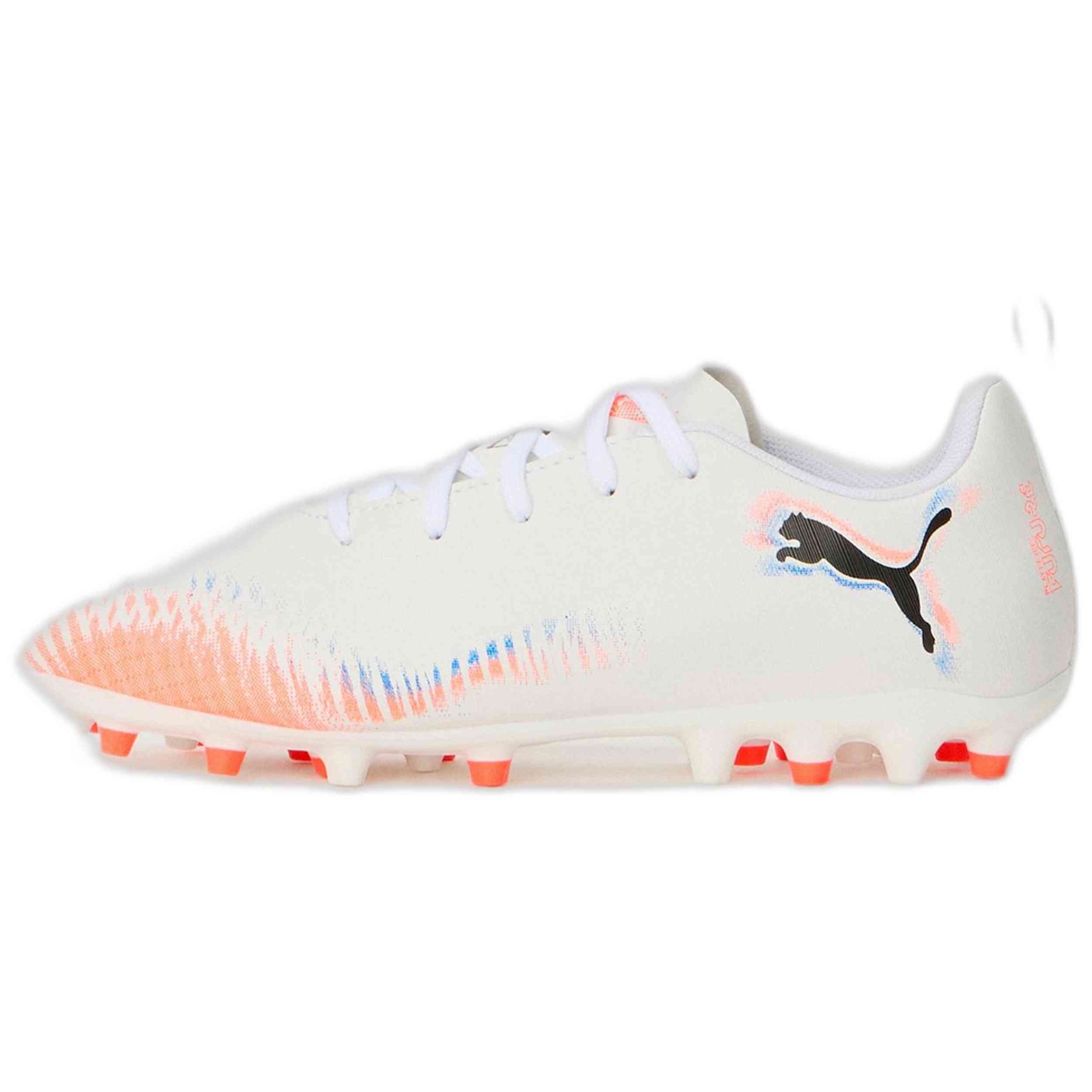Botas De Futbol Puma modelo 108623-01 para Niños en color Blanco