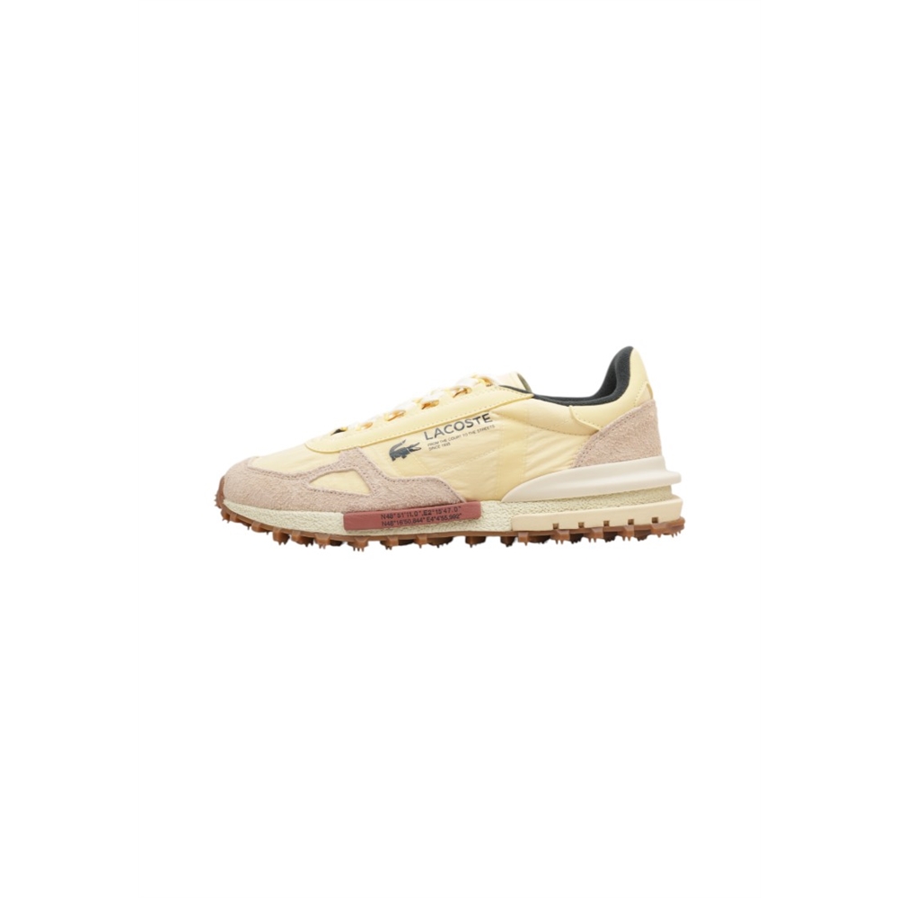 Lacoste ELITE ACTIVE Deportivas Con Plataforma Hombre Amarillo