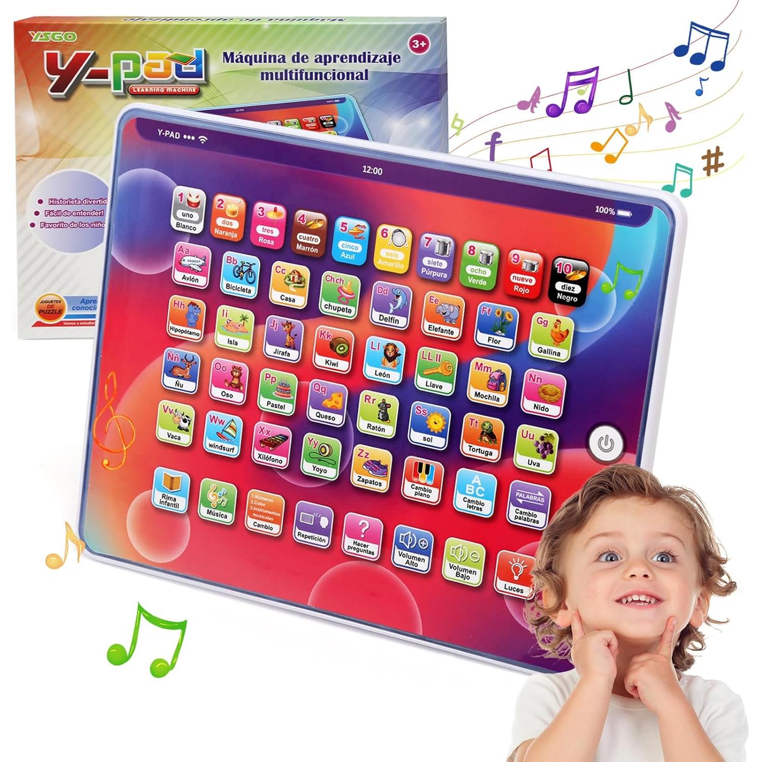 Juguetes Musical Bebes 6-12 Meses, Juguete Teléfono Movil Niñas Niños 1 Año con Sonidos y Canciones, Regalo Bebe 1 Año de Navidad de Cumpleaños