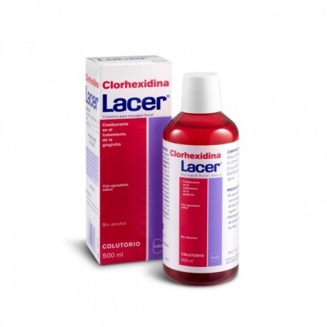 LACER COLUTORIO CLORHEXIDINA  1 ENVASE 500 ml