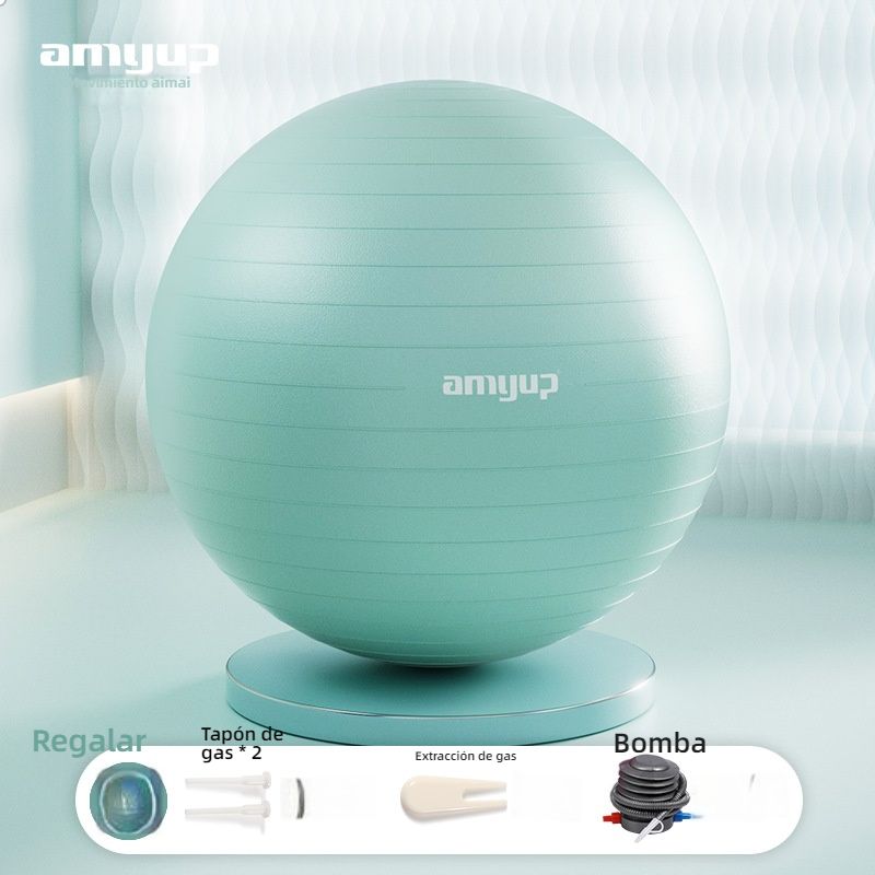 Pelota de yoga extra resistente – Pelota de fitness, ayuda para el parto en embarazadas, balón de equilibrio en PVC para entrenamiento sensorial infantil