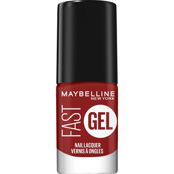 MAYBELLINE pintauñas efecto gel de secado rápido Fst Gel Tono 12 Rebel Red BL