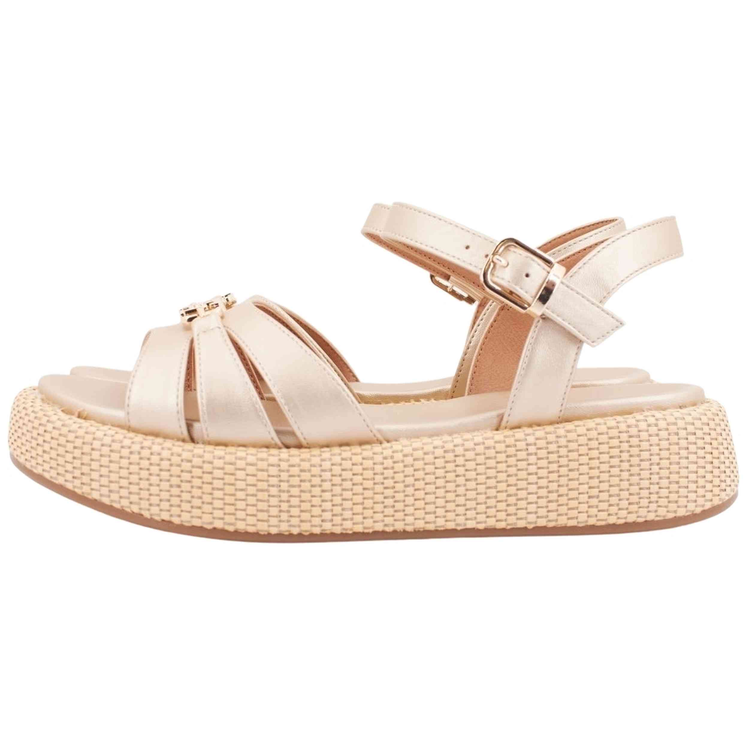 Sandalias De Plataforma Tommy Hilfiger modelo 1000148963 para Mujer en color Beige